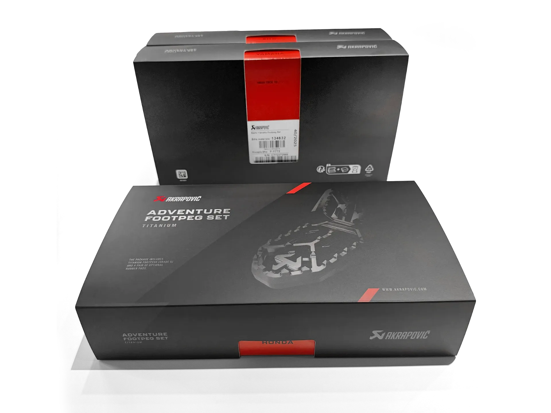 Akrapovic - Adventure Footpeg Set(Titanium)