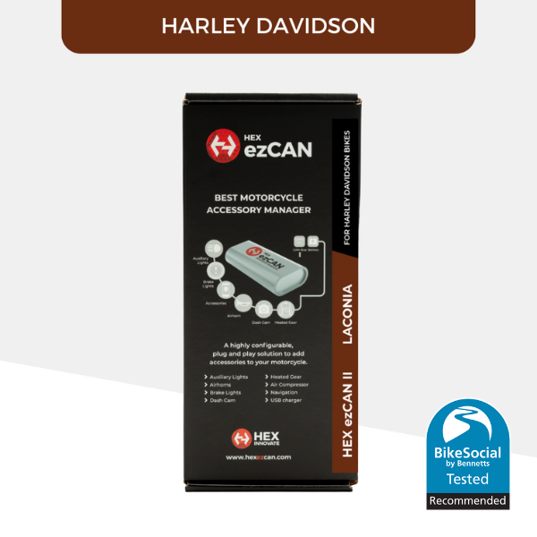 HEX ezCAN Laconia for Harley Davidson Bikes